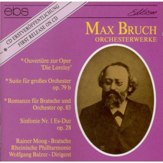 BRUCH - Balzer - Symphonie n°1 op.28